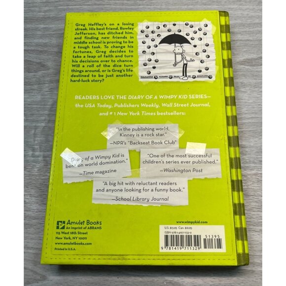Diary of a Wimpy Kid Book Lot of 3 Hard Luck 3rd Wheel Old School Jeff Kinney HC - Picture 6 of 10